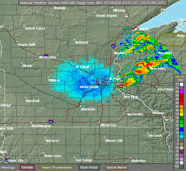 Interactive Hail Maps Hail Map for River Falls, WI