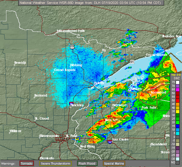 Interactive Hail Maps Hail Map for Hurley, WI