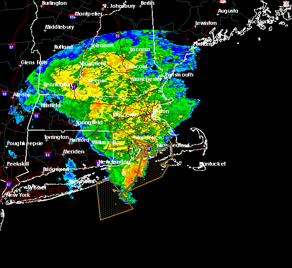 Interactive Hail Maps Hail Map for Wareham Center, MA