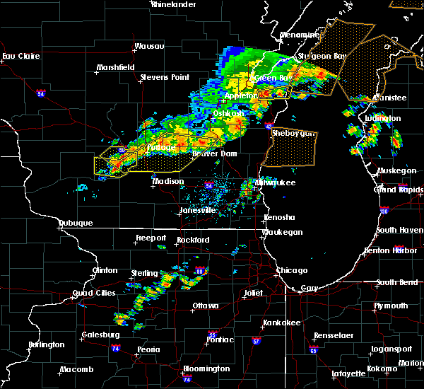 Interactive Hail Maps Hail Map for Cedarburg, WI