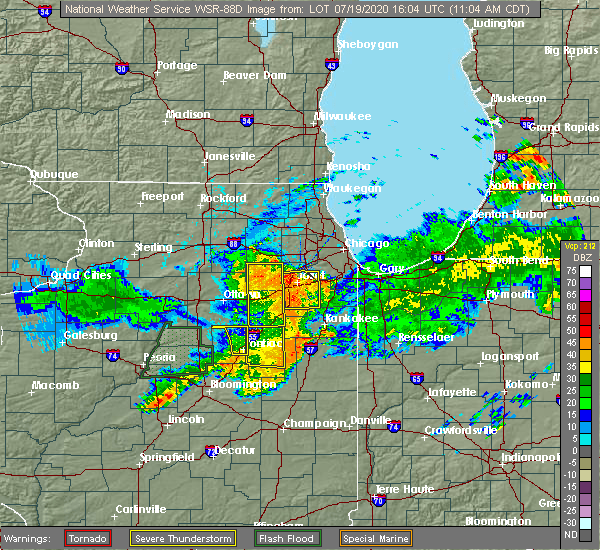 Interactive Hail Maps Hail Map for South Wilmington, IL