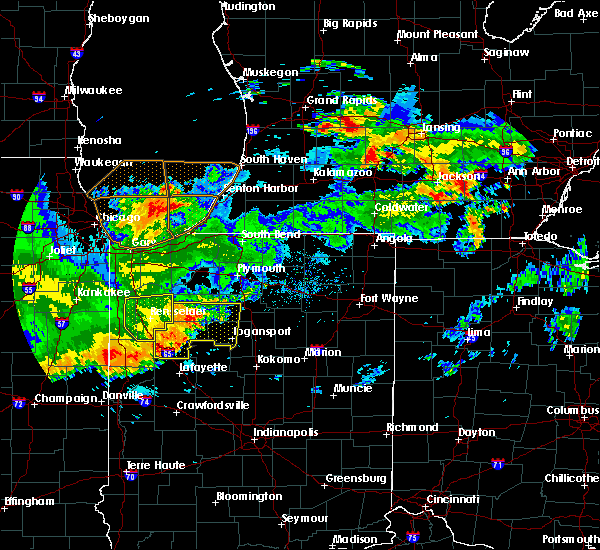 Interactive Hail Maps Hail Map for Benton Harbor, MI