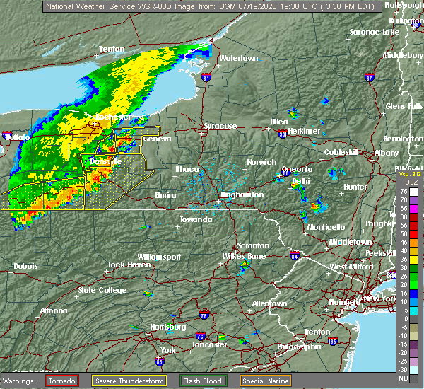 Interactive Hail Maps Hail Map for North Hornell, NY