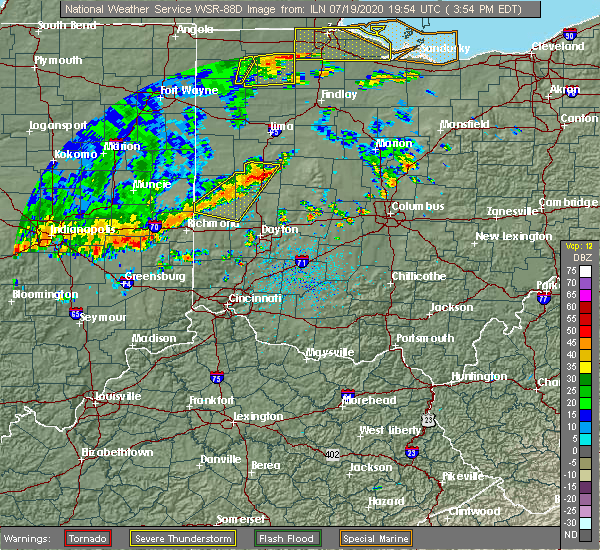 Interactive Hail Maps Hail Map for Bellefontaine, OH