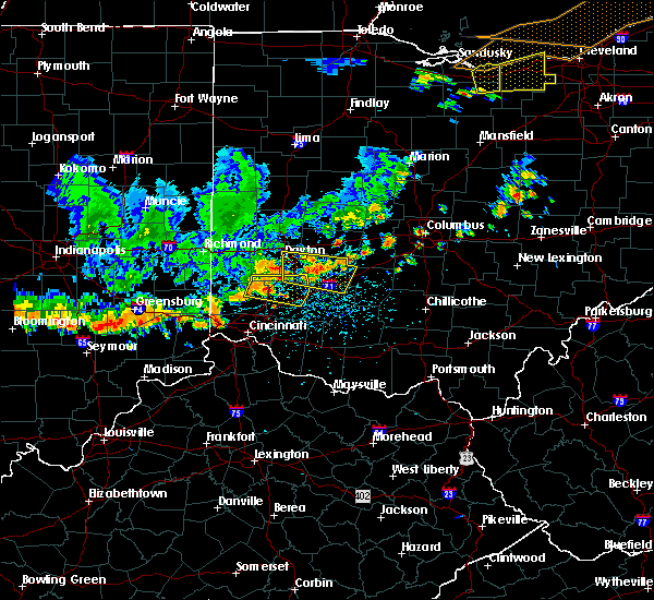 Interactive Hail Maps Hail Map for Cincinnati, OH