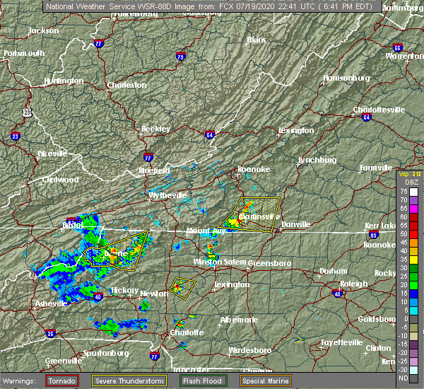Interactive Hail Maps Hail Map for Sparta, NC