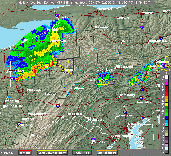 Interactive Hail Maps Hail Map for Falls Creek, PA