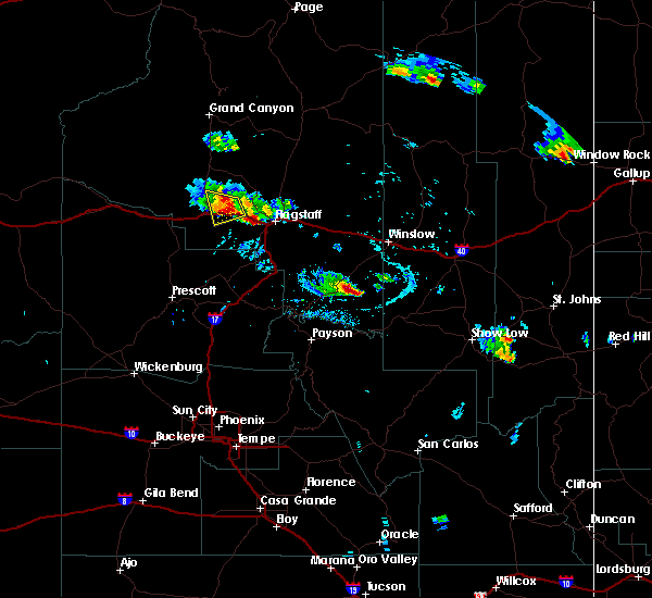 Interactive Hail Maps Hail Map for Ganado, AZ