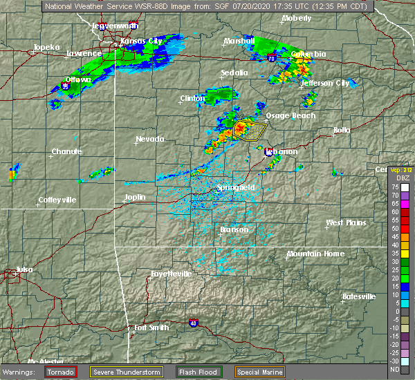 Interactive Hail Maps Hail Map for Climax Springs, MO