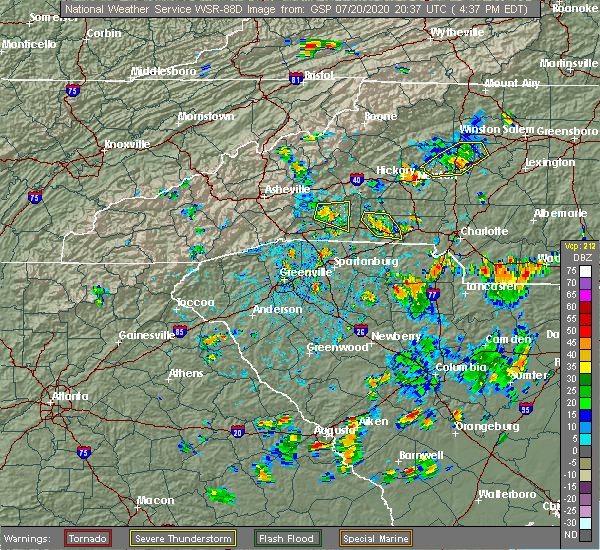 Interactive Hail Maps Hail Map for Mayo, SC