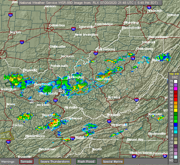 Interactive Hail Maps Hail Map for Clendenin, WV