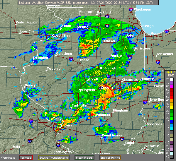 Interactive Hail Maps Hail Map for Bement, IL