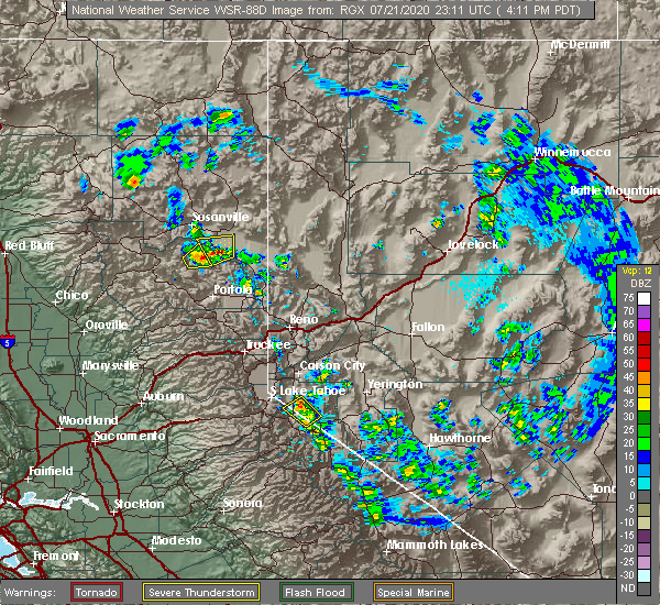 Interactive Hail Maps Hail Map for Gardnerville Ranchos, NV