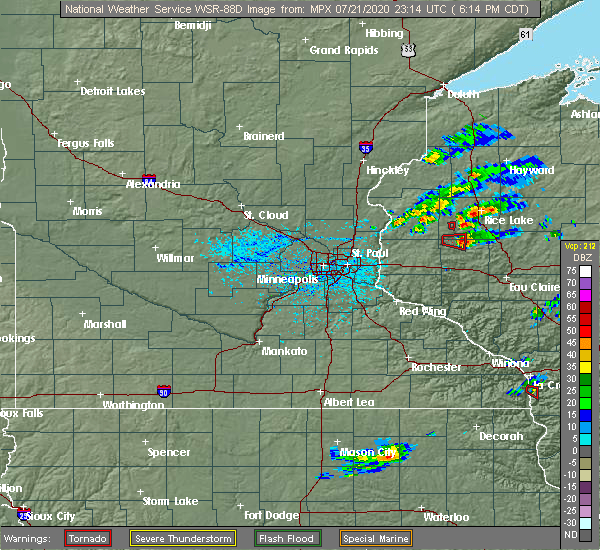 Interactive Hail Maps Hail Map for Ridgeland, WI