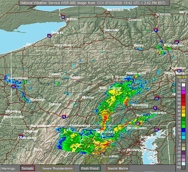 Interactive Hail Maps Hail Map for Chambersburg, PA