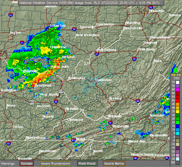 Interactive Hail Maps Hail Map for South ster, OH