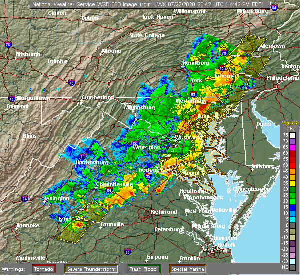 Interactive Hail Maps Hail Map for Bel Air, MD