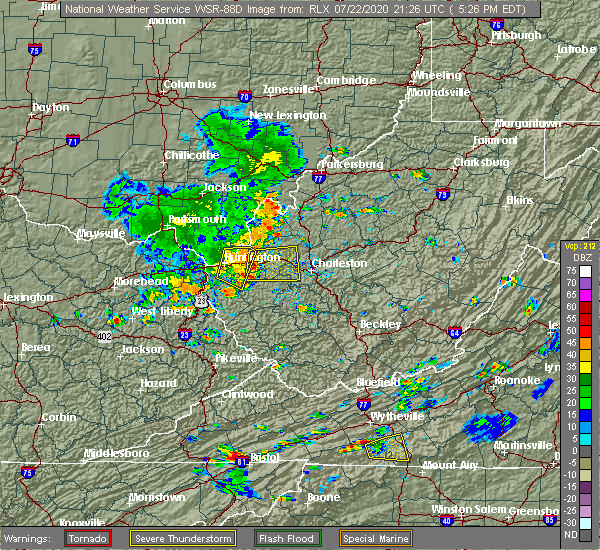 Interactive Hail Maps Hail Map for Proctorville, OH