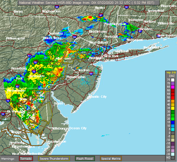 Interactive Hail Maps Hail Map for Philadelphia, PA