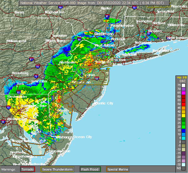 Interactive Hail Maps Hail Map for Burlington, NJ