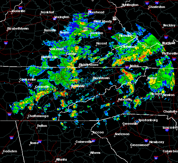 Interactive Hail Maps Hail Map for Watauga, TN