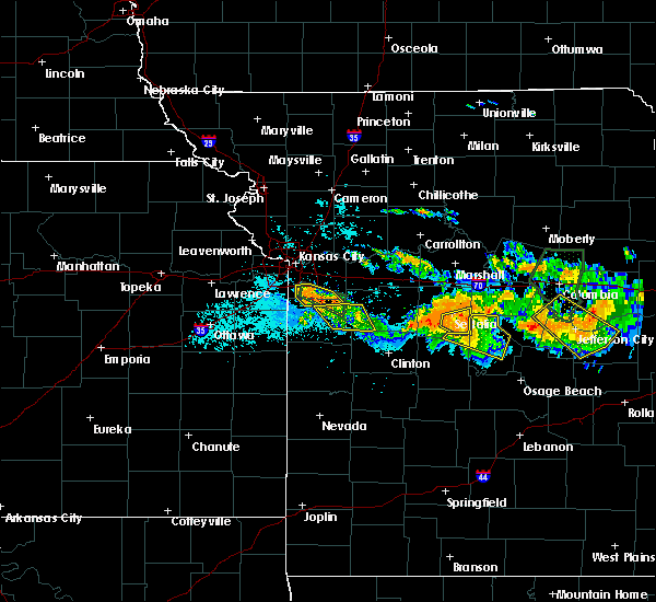 Interactive Hail Maps Hail Map for Harrisonville, MO