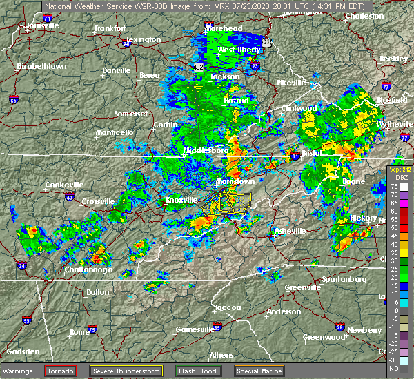 Interactive Hail Maps Hail Map for Bulls Gap, TN