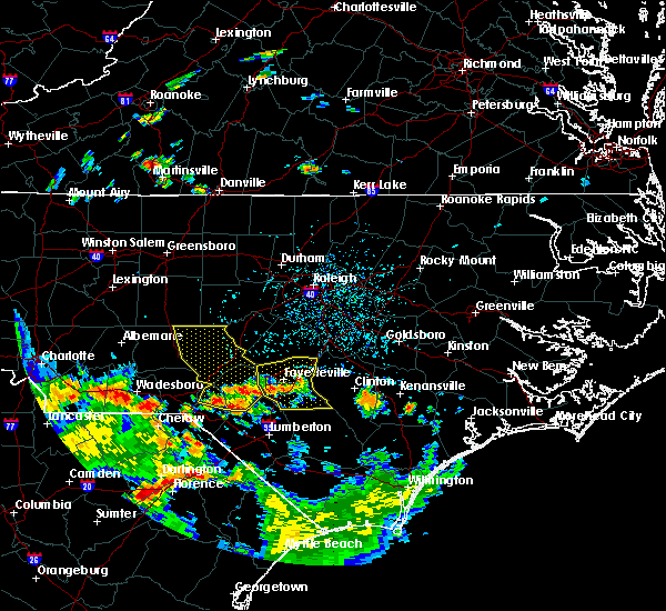 Interactive Hail Maps Hail Map for Linden, NC