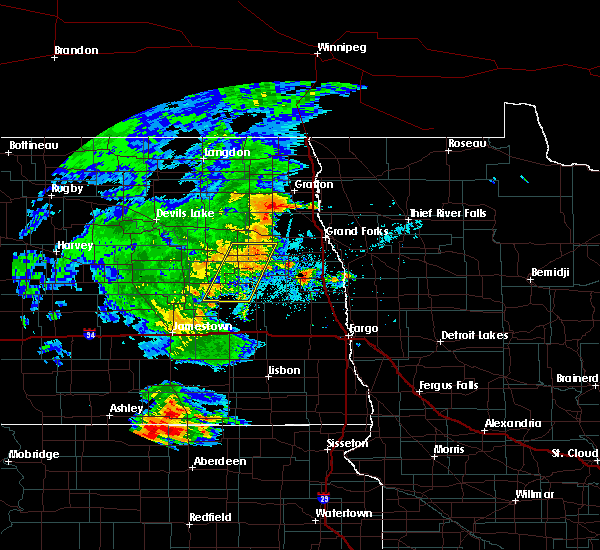 Interactive Hail Maps Hail Map for Cooperstown, ND