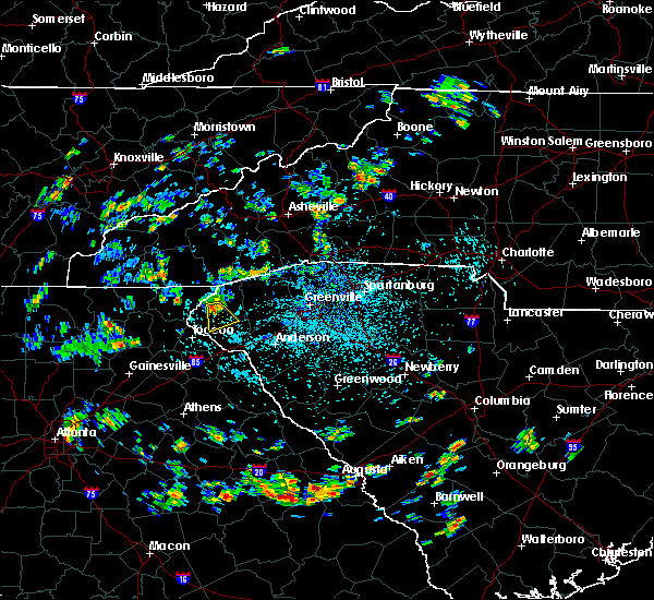 Interactive Hail Maps Hail Map for Westminster, SC