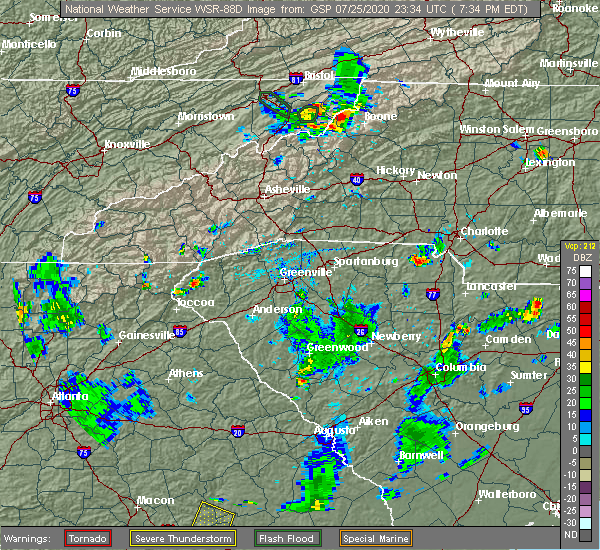 Interactive Hail Maps Hail Map for Rock Hill, SC