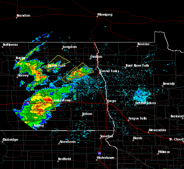 Interactive Hail Maps Hail Map for Lawton, ND