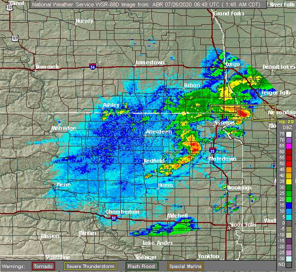 Interactive Hail Maps Hail Map for Watertown, SD