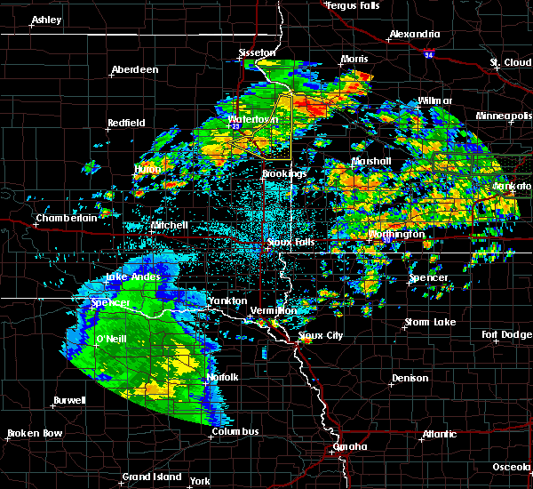 Interactive Hail Maps Hail Map for Toronto, SD