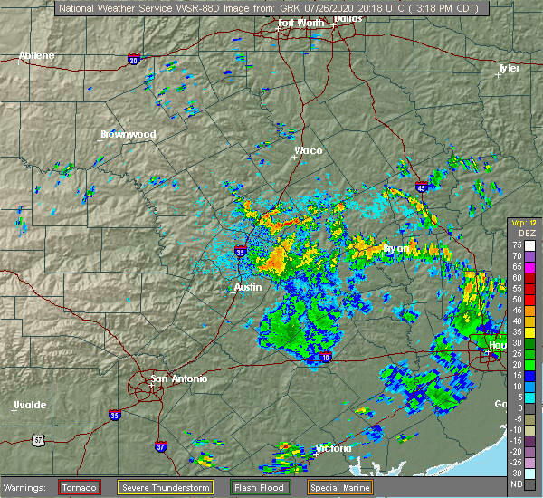 Interactive Hail Maps Hail Map for Cedar Park, TX