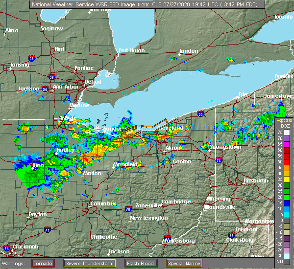 Interactive Hail Maps Hail Map for North Ridgeville, OH