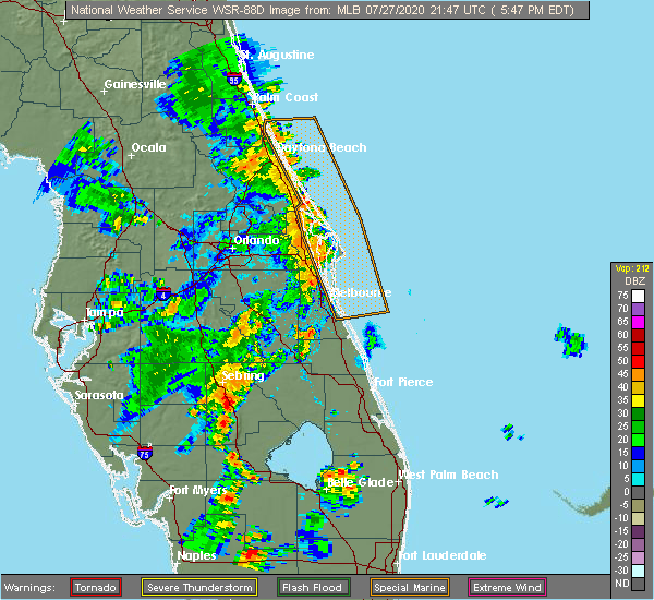 Interactive Hail Maps Hail Map for Sebring, FL