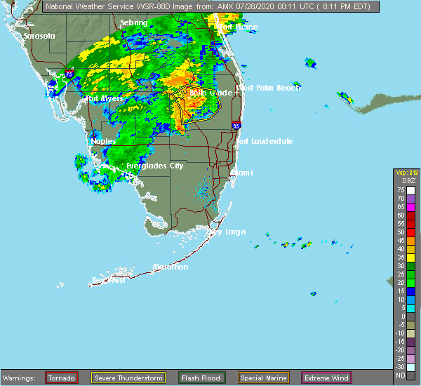 Interactive Hail Maps Hail Map for Wellington, FL