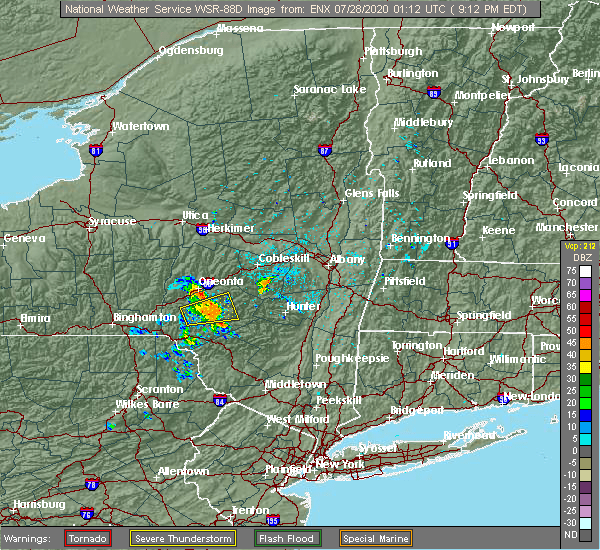 Interactive Hail Maps Hail Map for Hobart, NY