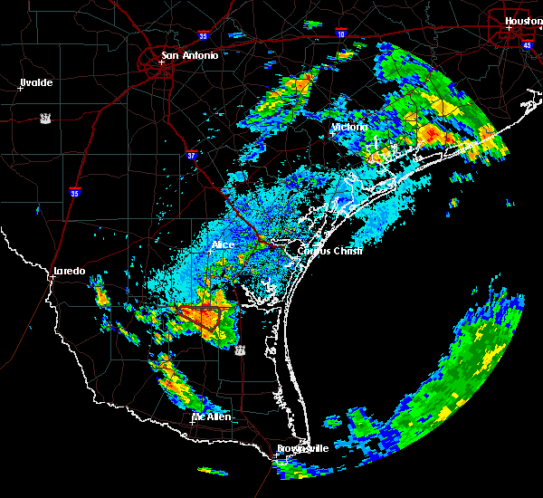 Interactive Hail Maps Hail Map for Falfurrias, TX