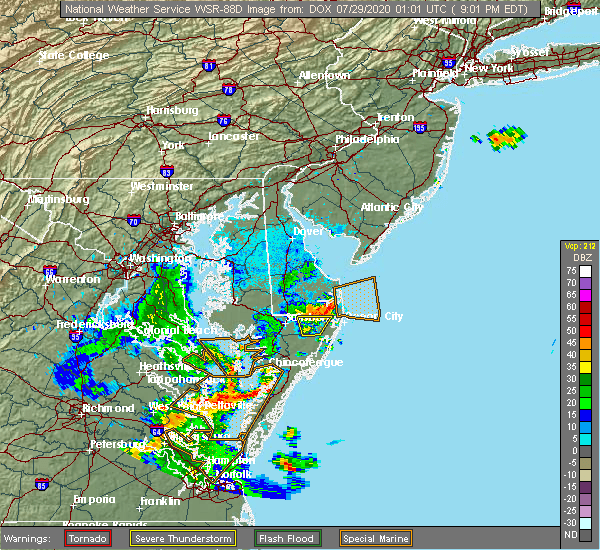 Interactive Hail Maps Hail Map for Bloxom, VA