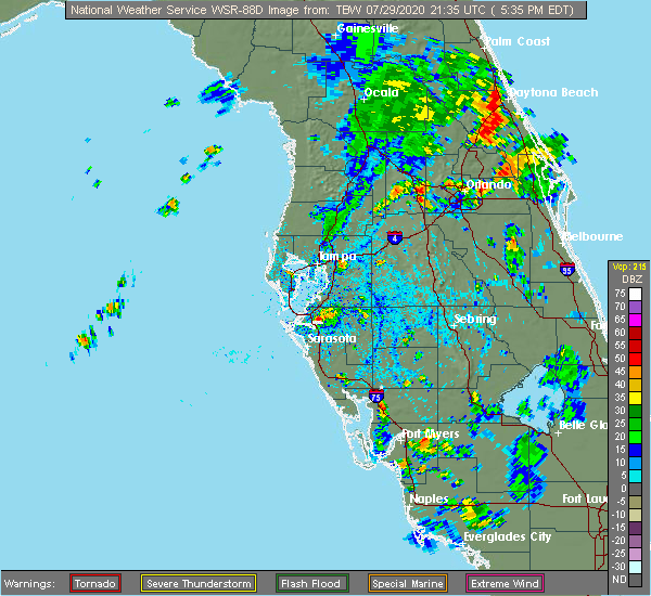 Interactive Hail Maps Hail Map for Punta Gorda, FL