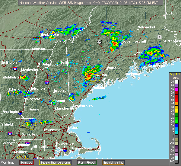 Interactive Hail Maps Hail Map for Yarmouth, ME