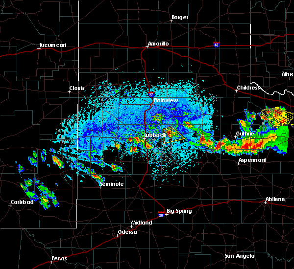 Interactive Hail Maps Hail Map for Crosbyton, TX