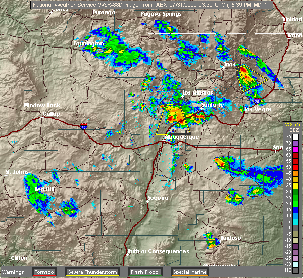 Interactive Hail Maps Hail Map for Angel Fire, NM