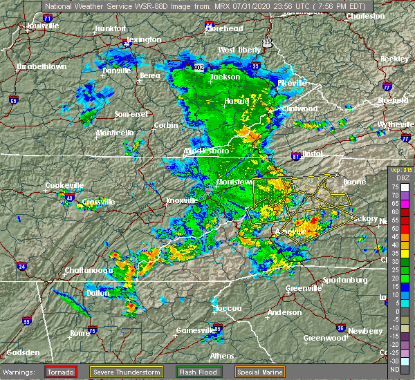 Interactive Hail Maps Hail Map for Burnsville, NC