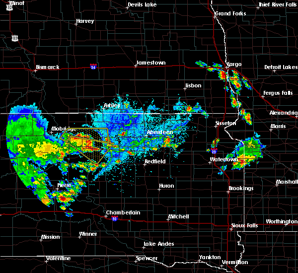 Interactive Hail Maps Hail Map for Roscoe, SD