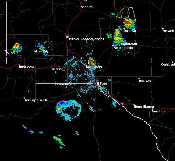 Interactive Hail Maps Hail Map for Las Cruces, NM