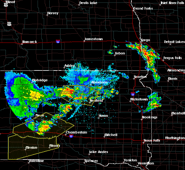 Interactive Hail Maps Hail Map for Lower Brule, SD