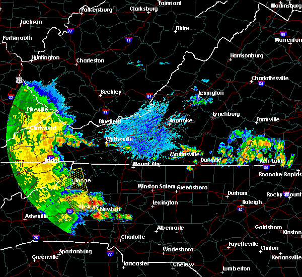 Interactive Hail Maps Hail Map for Boone, NC